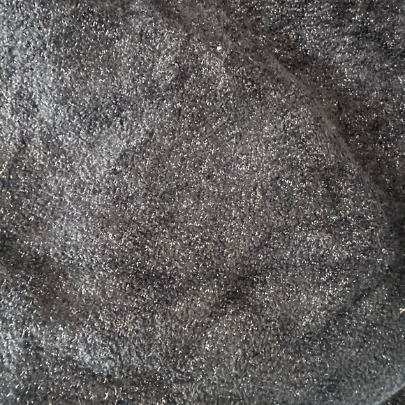 Cache black and gold metallic cowl neck sweater - Picture 3 of 5